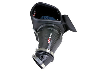 AFE Track Series Carbon Fiber Cold Air Intake System (w/Pro 5R Filter): Jeep 6.2L Trackhawk 2018 - 2021
