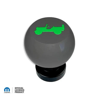 American Brother Designs Custom Manual Flat Shifter Knob: Jeep Wrangler (18-25) & Gladiator (20-25)