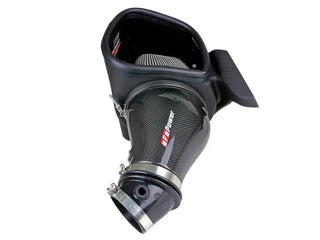AFE Track Series Carbon Fiber Cold Air Intake System (w/Pro DRY S Filter): Jeep 6.2L Trackhawk 2018 - 2021