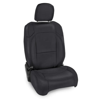 PRP Front Seat Covers Pair Black: Jeep Wrangler JL 2.0L Turbo / 3.6L V6 / 3.0L EcoDiesel 2018-2024