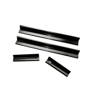 Rugged Ridge Door Entry Guards Black (F&R): Jeep Wrangler Unlimited JK 2007-2018