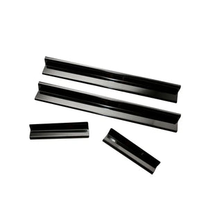 Rugged Ridge Door Entry Guards Black (F&R): Jeep Wrangler Unlimited JK 2007-2018