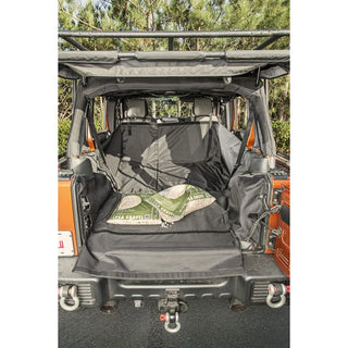 Rugged Ridge C3 Cargo Cover w/Subwoofer: Jeep Wrangler 2007-2016 4 Door