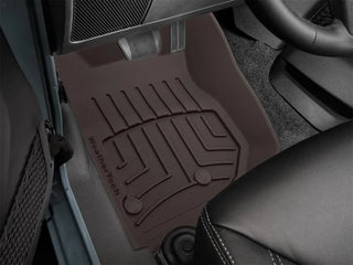 WeatherTech FloorLiners HP Front Cocoa: Jeep Wrangler JK 2014-2018