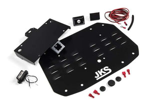 JKS Manufacturing Tailgate Vent Cover License Plate & Camera Mount: Jeep Wrangler JL 2018-2026