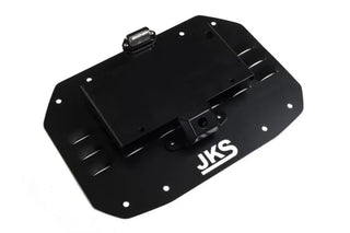 JKS Manufacturing Tailgate Vent Cover License Plate & Camera Mount: Jeep Wrangler JL 2018-2026