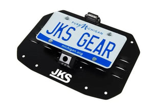 JKS Manufacturing Tailgate Vent Cover License Plate & Camera Mount: Jeep Wrangler JL 2018-2026