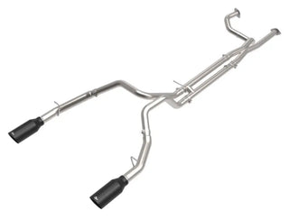 AFE Vulcan Exhaust System (Black Tips): Ram 6.2L 1500 TRX 2021 - 2024