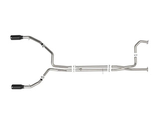 AFE Vulcan Exhaust System (Black Tips): Ram 6.2L 1500 TRX 2021 - 2024