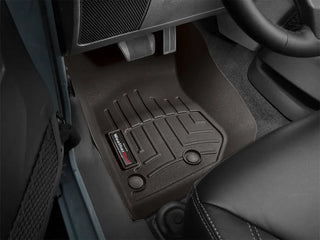 WeatherTech Front FloorLiners DigitalFit (FRONT): Jeep Wrangler JK 2014-2018 Cocoa
