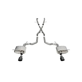 Corsa Xtreme Exhaust System: Dodge Durango SRT 6.4L 392 / 6.2L Hellcat 2018 - 2024