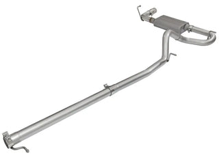 aFe Scorpion Cat-Back Exhaust System Polished Tip (REAR): Jeep Wrangler Unlimited JK 3.8L / 3.6L 2007-2018
