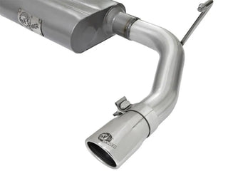 aFe Scorpion Cat-Back Exhaust System Polished Tip (REAR): Jeep Wrangler Unlimited JK 3.8L / 3.6L 2007-2018