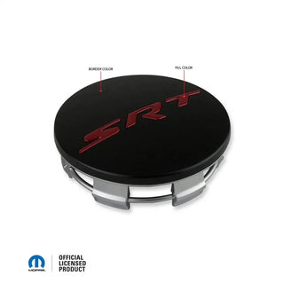 American Brother Designs Custom SRT Wheel Center Caps: Dodge Challenger / Charger 2015 - 2023