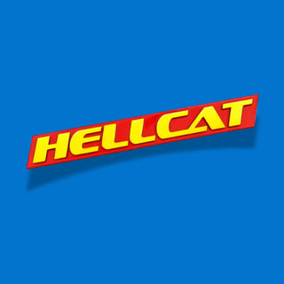 American Brother Designs Custom Acrylic HELLCAT FONT Badge: Dodge Challenger / Charger (15-23) - 2 Color