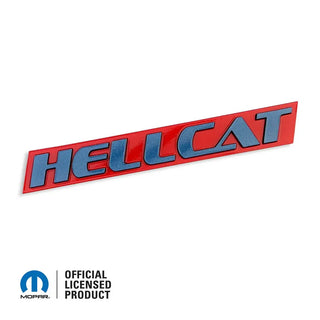American Brother Designs Custom Acrylic HELLCAT FONT Badge: Dodge Challenger / Charger (15-23) - 2 Color
