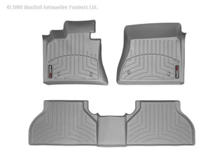 WeatherTech Front & Rear FloorLiners Grey (F&R): Jeep Wrangler Unlimited JK 2014-2018