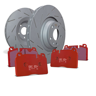 EBC S15 Brake Pads & Rotors Kit (REAR): Durango / Ram 1500 / 1500 Classic 3.6L/3.7L/3.9L/4.7L/5.2L/5.7L 2002-2024