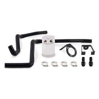 Mishimoto Direct-Fit Oil Catch Can Polished (REAR): Dodge Charger / 300C SRT8 2012-2014 6.4L 392 HEMI