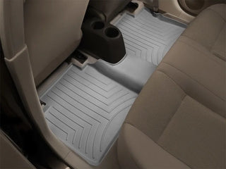 WeatherTech Front & Rear FloorLiners Grey: Jeep Grand Cherokee / Durango 2013-2015 w/ 2nd Row Bench Seat