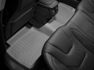 WeatherTech Front & Rear FloorLiners Grey: 11-12 Durango 2nd Row Bucket Seats