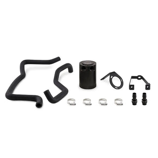 Mishimoto Direct-Fit Oil Catch Can Black (F&R): 15-23 Charger / 300 5.7L VVT HEMI
