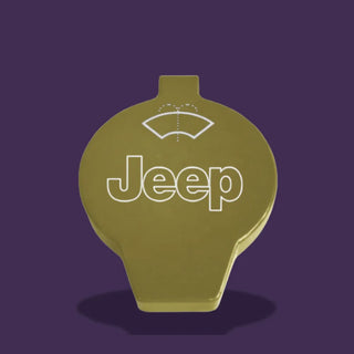 American Brother Designs Custom Washer Fluid Cap Cover: Jeep Wrangler (18-25) & Gladiator (20-25)