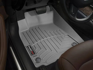 WeatherTech Front & Rear FloorLiners Grey: 11-12 Grand Cherokee / Durango 2nd Row Bench