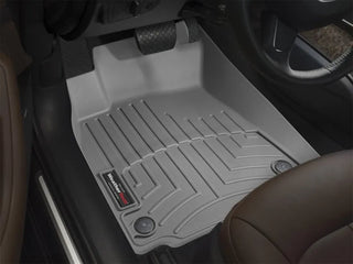 WeatherTech Front & Rear FloorLiners Grey: 11-12 Grand Cherokee / Durango 2nd Row Bench