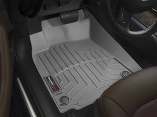 WeatherTech Front & Rear FloorLiners Grey: 11-12 Grand Cherokee / Durango 2nd Row Bench