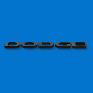 American Brother Designs Custom DODGE LOGO  Exterior Trunk Badge: Dodge Challenger 2015 - 2023