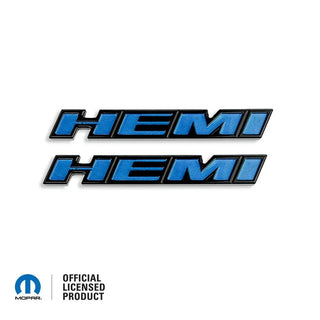 American Brother Designs Custom HEMI Exterior Badges (PAIR): Dodge Challenger 2015 - 2023