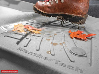 WeatherTech Rear FloorLiner HP (REAR): Jeep Wrangler Unlimited JK 2007-2013 Grey