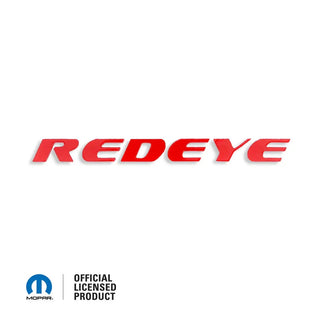 American Brother Designs Acrylic REDEYE FONT Badge (1 Color): Dodge Challenger & Charger 2015 - 2023