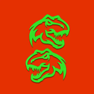 American Brother Designs T-Rex Cutout Badge: Ram 1500 6.2L TRX 2021 - 2024