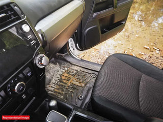 WeatherTech Rear FloorLiner HP (REAR): Jeep Wrangler Unlimited JK 2007-2013 Grey