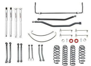 Belltech 4" Lift Kit w/ Trail Perf Shocks & Rear Sway Bar (F&R): Jeep Wrangler Unlimited JK 2007-2018