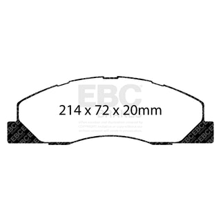 EBC S9 Brake Pads & Rotors Kit (FRONT): Ram 2500 / 3500 5.7L/6.4L/6.7L 2009 - 2018