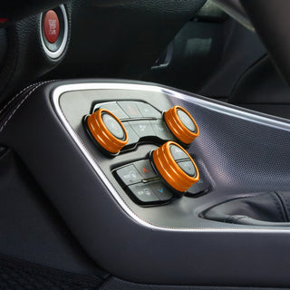 American Brother Designs Interior Knob Covers: Chrysler 300 & Dodge Charger 2015 - 2023