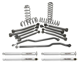 Belltech 4" Lift Kit w/ Trail Perf Shocks (F&R): Jeep Wrangler Unlimited JK 2007-2018