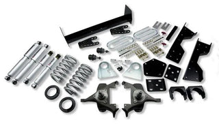 Belltech Lowering Kit 4" or 5" F 6" or 7" R drop With SP Shocks: Dodge Ram V8 (Regular Cab Auto Trans) 1994 - 1999