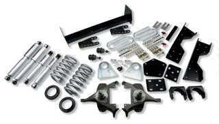 Belltech Lowering Kit 4" or 5" F 6" or 7" R drop With SP Shocks: Dodge Ram V8 (Regular Cab Auto Trans) 1994 - 1999