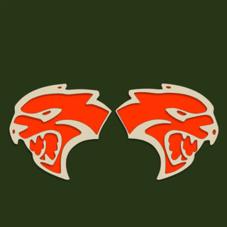 American Brother Designs Custom HELLCAT Exterior Badge: Dodge Challenger / Charger 2015 - 2023