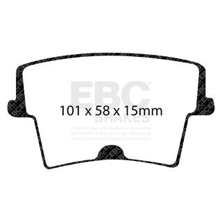EBC S9 Brake Pad and Rotor Kit (REAR): Chrysler 300 / Challenger / Charger / Magnum V6 RWD ONLY 2005 - 2024