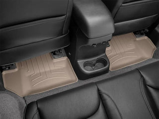 WeatherTech Rear FloorLiners Tan (REAR): Jeep Wrangler JK 2 Door 2014-2018