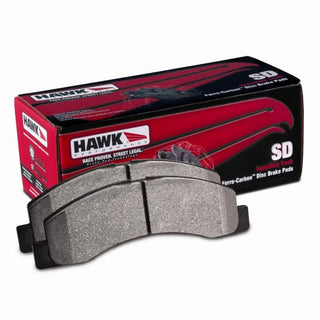 Hawk LTS Front Brake Pads: Durango / Grand Cherokee 2011 - 2024 (3.6L V6 & 5.7L Hemi)