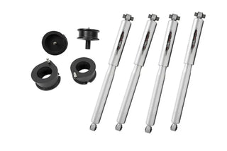 Belltech 2.5" Leveling Kit w/ Street Perf Shocks (F&R): Jeep Wrangler Unlimited JL 2018-2026