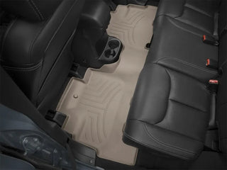 WeatherTech Rear FloorLiner Tan (REAR): Jeep Wrangler Unlimited JK 2014-2018