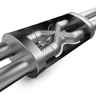 MagnaFlow Dual Exhaust System 3" SS Tips (REAR): Dodge Ram 8.3L SRT10 2004-2005