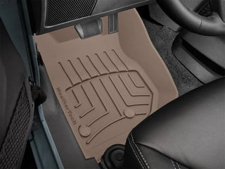 WeatherTech Front FloorLiners HP (FRONT): Jeep Wrangler JK 2014-2018 Tan